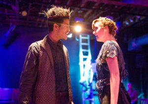 Oberon (Johnniel Peralta) and Titania (Alexandra Upton). Photo by Nile Scott Shots.