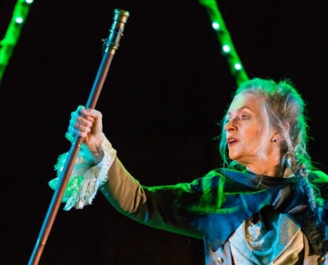 Marya Lowry as Prospero in The Tempest