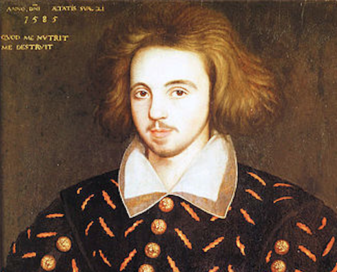 Christopher Marlowe portrait